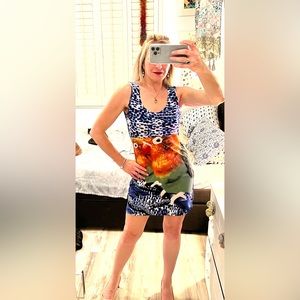 Papillon Parrot Dress